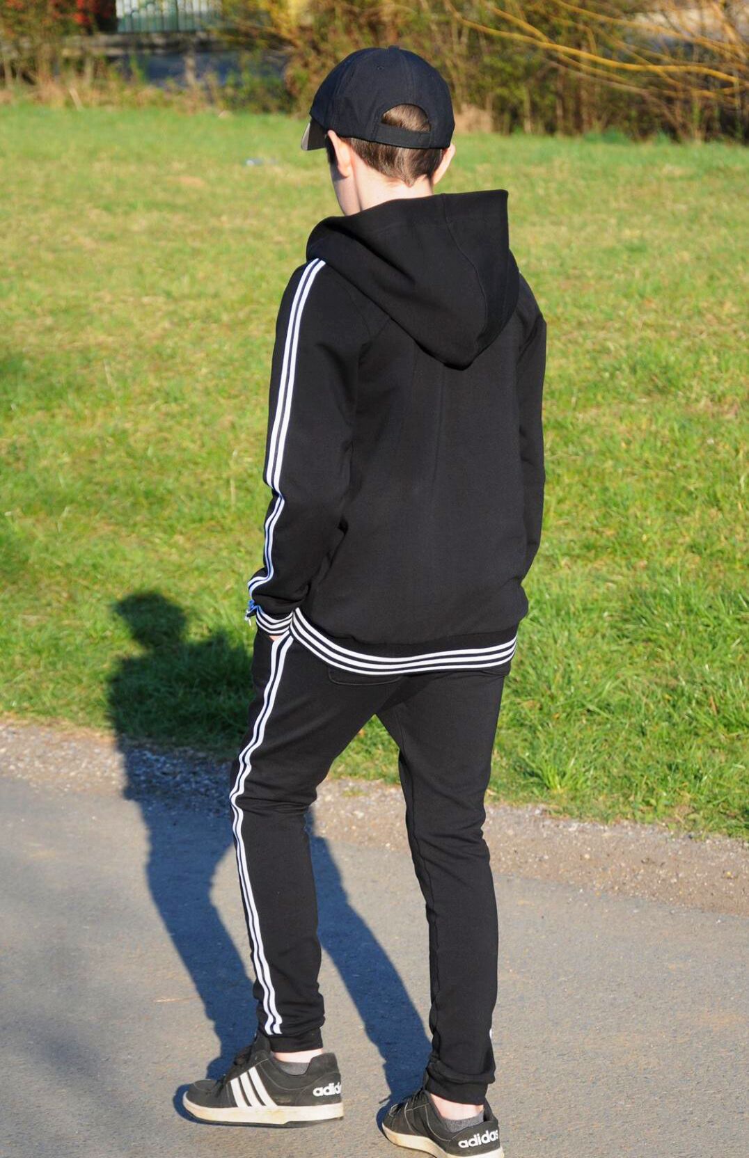 Schnittmuster Sweatjacke, Hoodie Chocolate Teens (146-170) – Bild 5