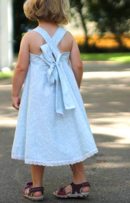 Schnittmuster Kleid, Rock mit Schleife Minina (62–158) – Bild 14