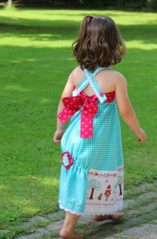 Schnittmuster Kleid, Rock mit Schleife Minina (62–158) – Bild 28