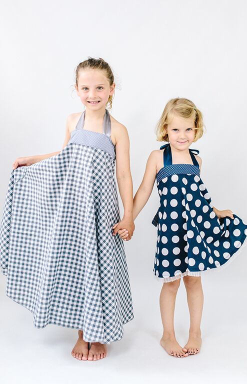 Schnittmuster Kleid, Rock mit Schleife Minina (62–158) – Bild 4