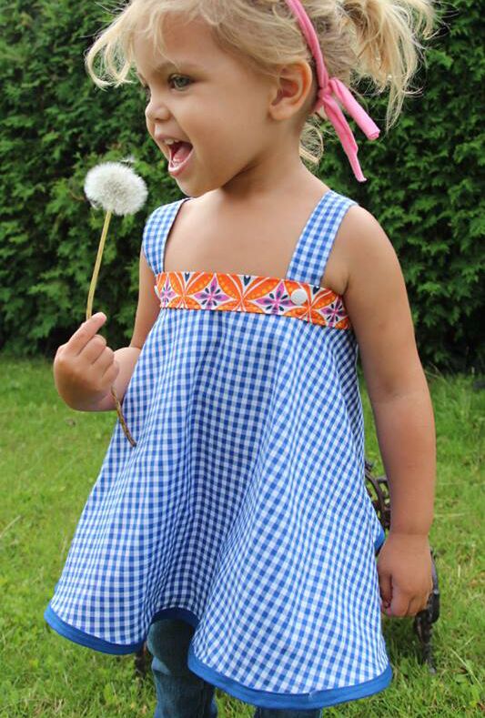 Schnittmuster Kleid, Rock mit Schleife Minina (62–158) – Bild 6