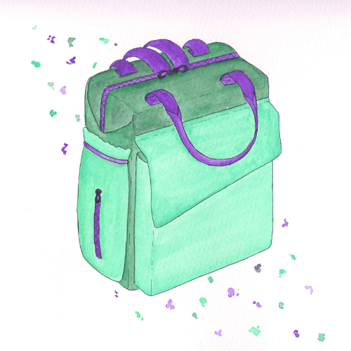 Schnittmuster Wickelrucksack Henrik